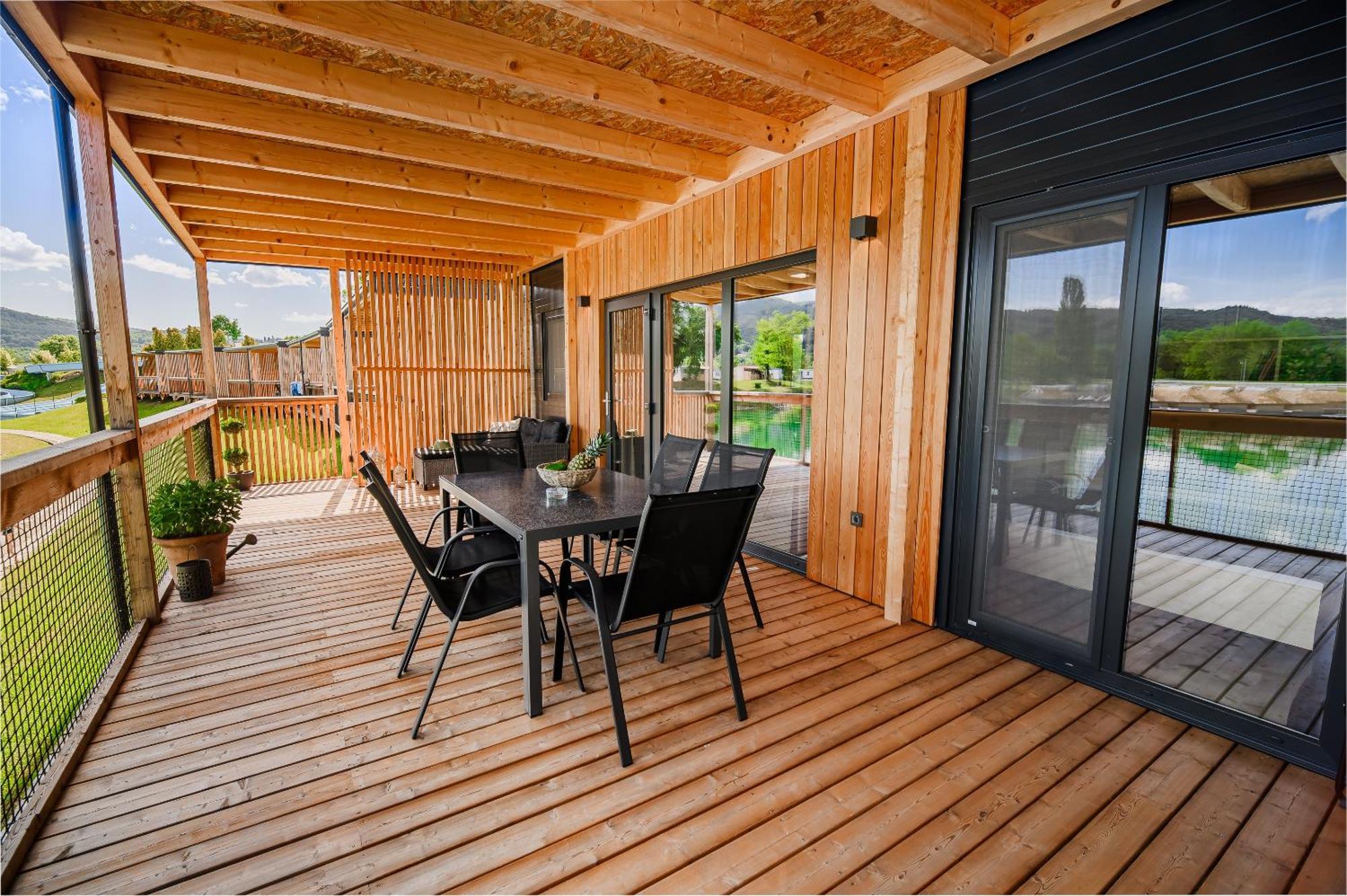 Deluxe Lake View Mobile Homes With Thermal Riviera Tickets チャテジ・オプ・サヴィ エクステリア 写真